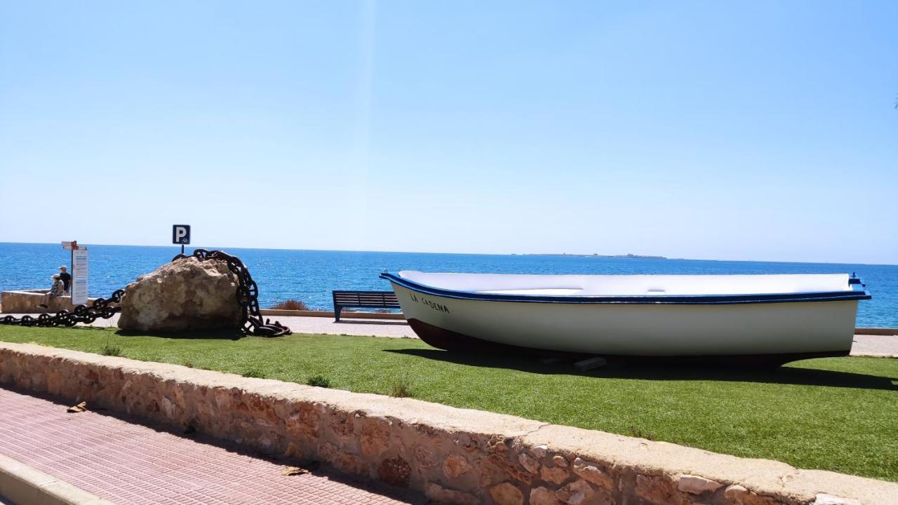 Appartamento Beautiful Flat With Sea View And Sound Of The Surf Santa Pola Esterno foto