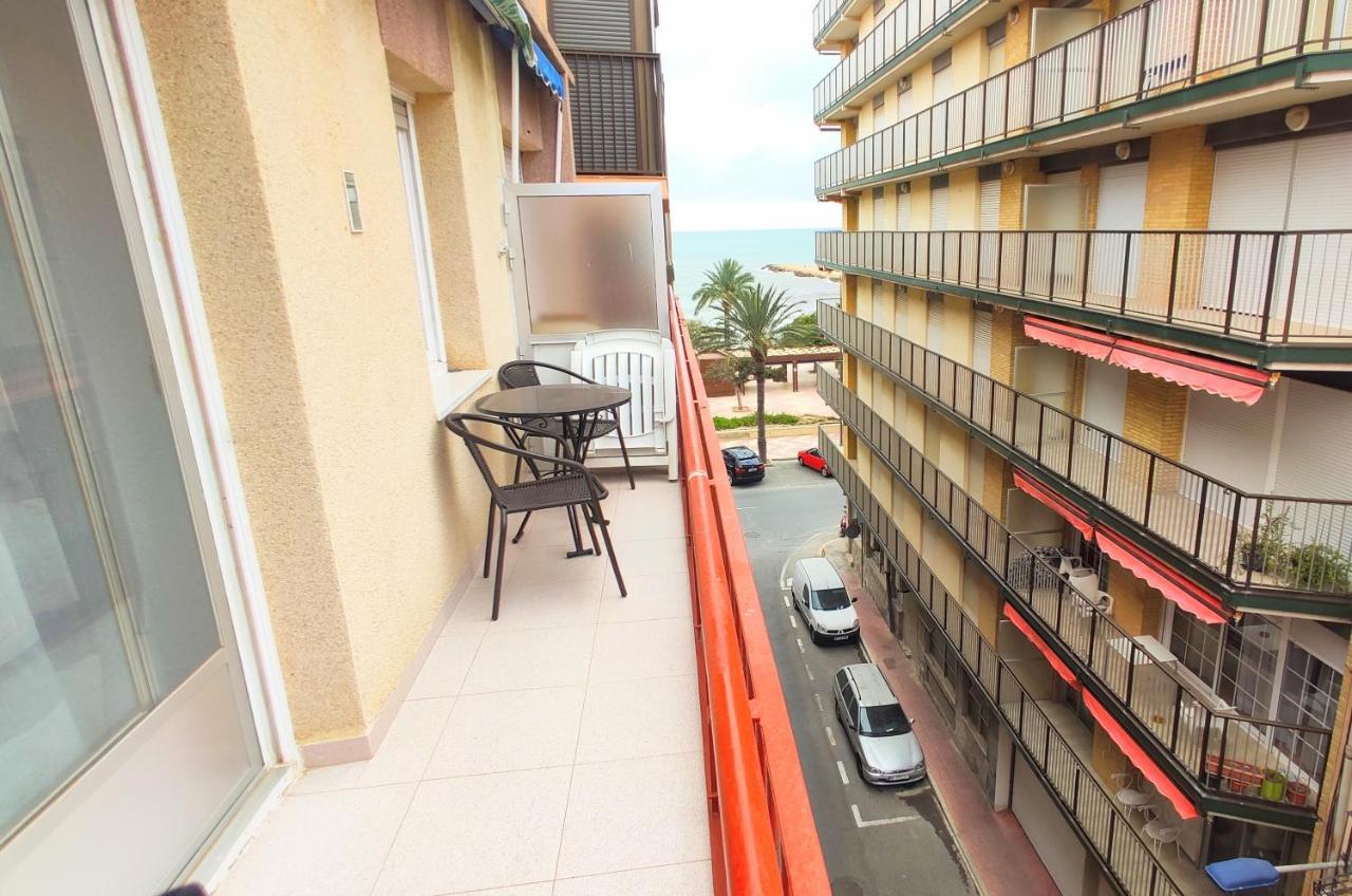 Appartamento Beautiful Flat With Sea View And Sound Of The Surf Santa Pola Esterno foto